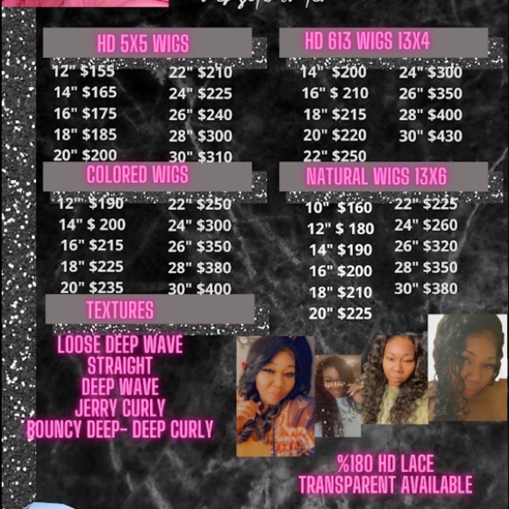 Hair bundles lashes wigs frontals